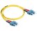Optický patch kabel SC-SC 9/125 OS2 - Länge: 0,5m