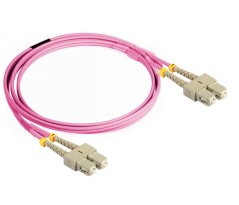 Optický patchkabel  SC-SC 50/125 OM4, 5m