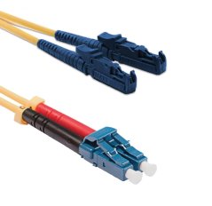 Optický patchkabel E2000/PC-LC/PC 9/125 OS2