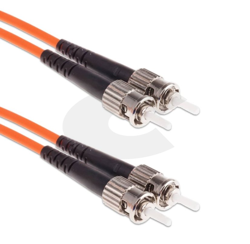 Optický patchkabel  ST-ST 50/125 OM2, 5m, detail