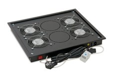 RAB-CH-X04-X3 - ventilační jednotka 4x ventilátor Triton do víka, černá