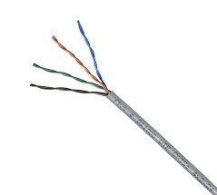 KFLan kabel UTP cat.5e drát PVC (Eca), 305m KFLan kabel UTP cat.5e drát PVC (Eca), 305m