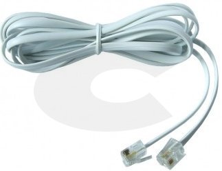 Propojovací kabel s konektory RJ11 6p4c 10m
