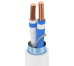 Belden 7703NH, kabel LonWorks, 1PR #22 Sol BC, PO ins, OS, LSZH Jkt, 300V, Dca
