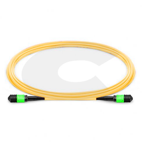 Optický patch kabel MPO - MPO 24 vláken, 9/125 OS2, G657B3, LSZH - Délka: 2m