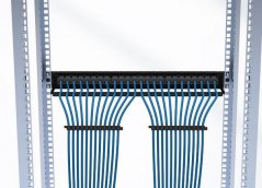 Kabelový organizér pro 12x kabel, instalace