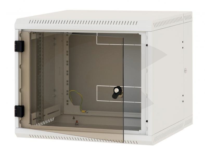 RBA-04-AD5 - 19“ dvoudílný nástěnný rozvaděč Triton 4U hl.500mm