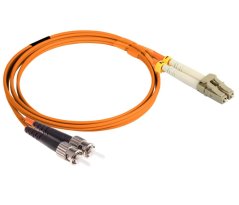 Optický patchkabel  ST-LC 50/125 OM2, 1m