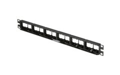 Panduit patch panel CPP24BLY neosazený 1U pro 24 modulu MiniCom