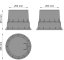 Kabelová komora 253mm, hl. 261mm, včetně plastového víka - rozměry