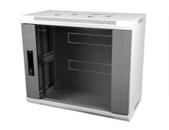 CTnet 19" nástěnný rozvaděč SLIM 9U, hl.300mm