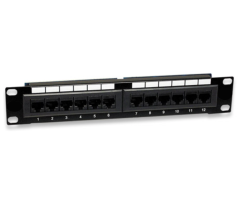 10" Patch panel 12port UTP cat.6