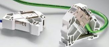Průmyslový modul na DIN lištu pro RJ45 nebo optické SC/LC