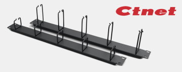 Vyvazovací panel s pevnými zaoblenými háčkyDoplnili jsme zásoby vyvazovacích panelů s kovovými háčky. Jedná se o náš vlastní design – zaoblené pevné háčky jsou šetrné ke kabelům (zabraňují prožezání) a usnadňují jejich organizaci.