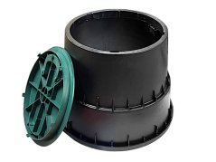 Kabelová komora 240mm, hl. 225mm, včetně plastového víka Kabelová komora 240mm, hl. 225mm, včetně plastového víka