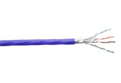 Belden 2201ENH kabel F/FTP cat.6A (Dca), modrý 500m