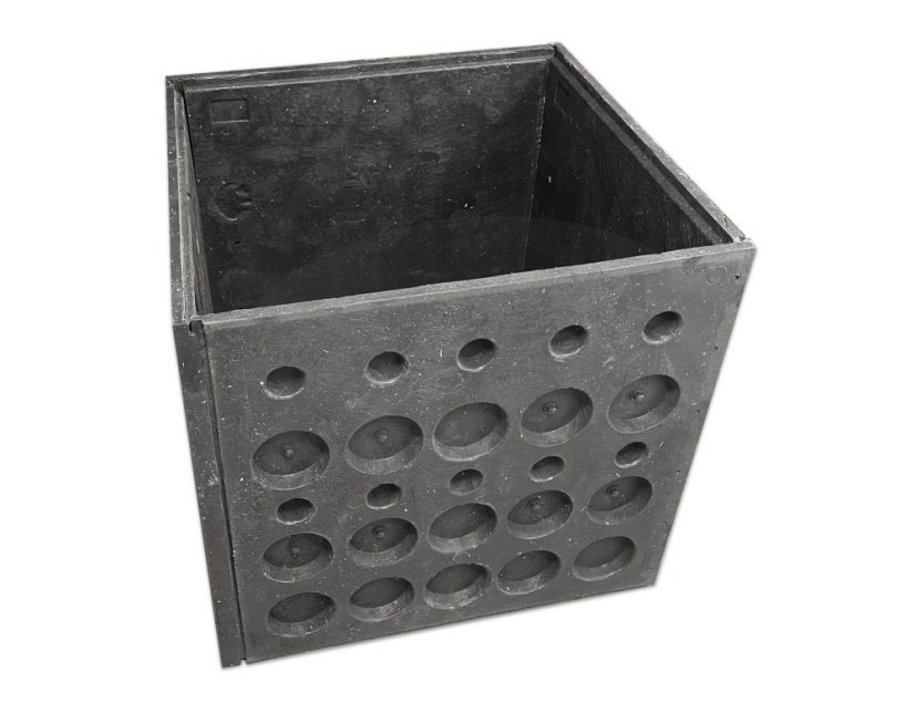 Kabelová komora G8, 860x860 mm, hl. 800 mm, včetně litinového víka D400