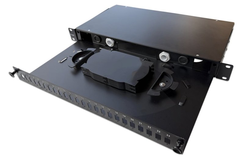 CTnet 19" Patch Panel für 24 SC/LC/E2000