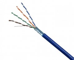 CTnet kabel FTP cat.5e drát LSZH (Dca), 305m