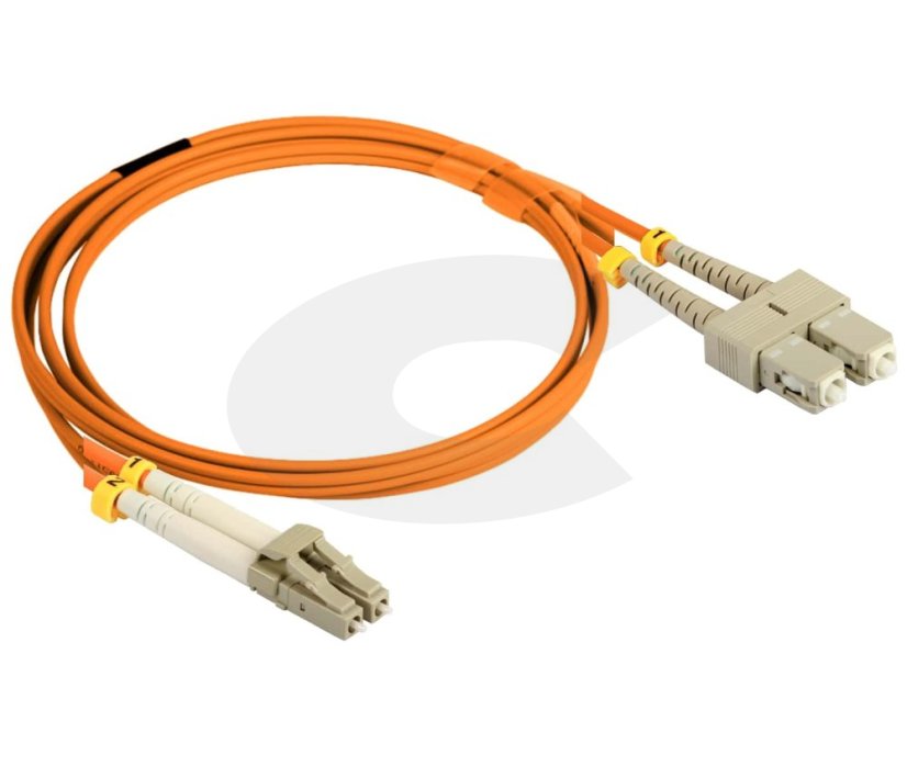 Optický patchkabel  SC-LC 50/125 OM2, 3m