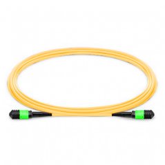 Optický patch kabel MPO - MPO 12 vláken, 9/125 OS2, G657B3, LSZH