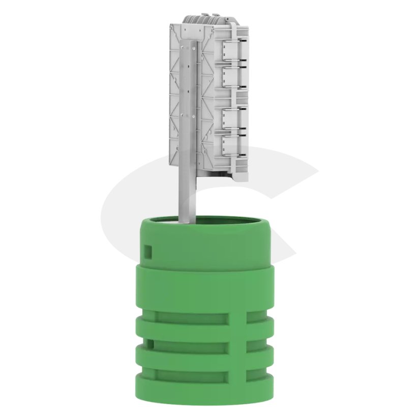 Optický pilířový rozvaděč CTnet C1, pro 36 svarů a 16SC Simplex/ LC Duplex adaptérů, zp