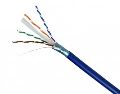 CTnet kabel FTP cat.6 drát PVC (Eca), 305m