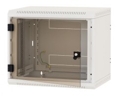 RBA-06-AS4 - 19“ nástěnný jednodílný rozvaděč Triton 6U hl.400mm, šedý