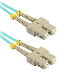 Optický patchkabel SC-SC 50/125 OM3, 1m, detail