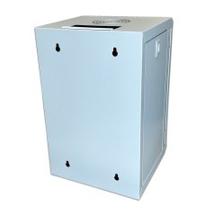 CTnet 10" rozvaděč 9U 300mm, zadní pohled