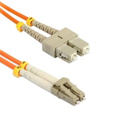 Optický patchkabel  SC-LC 50/125 OM2, 1m, detail