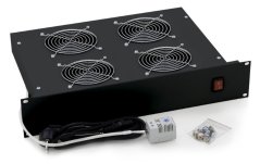RAB-CH-X02-A1 - 19“ horizontální ventilační jednotka Triton, 4 ventilátory RAB-CH-X02-A1 - 19“ horizontální ventilační jednotka Triton, 4 ventilátory