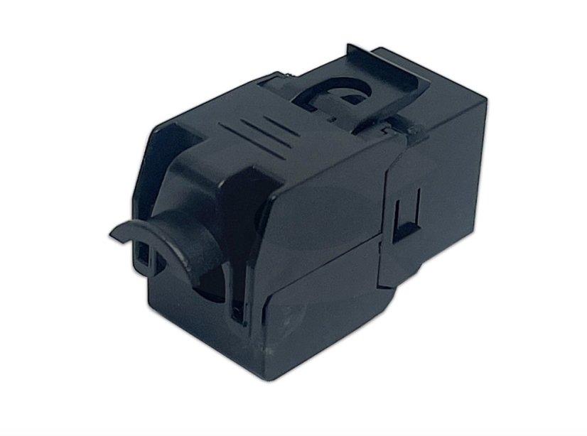 CTnet Keystone UTP RJ45 Cat.6 Toolless, schwarz