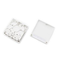 OZI4 - optická zásuvka na omítku pro 4xSC/ 4xLC adaptéry, otevřená