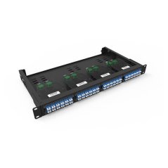 MPO 19" patch panel 1U (bez modulů)