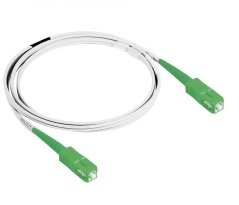 Optický patch kabel armovaný SC/APC-SC/APC 9/125 OS2, G657, simplex
