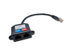 Adaptér pro rozpárování kabelu telefon/počítač