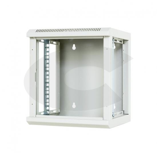 CTnet 10" rozvaděč 6U 300mm - Farbe: Šedá - RAL 7035