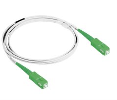Optický patch kabel SC/APC-SC/APC 9/125 OS2, G657B3, simplex, 0,5m