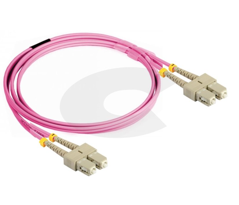 Optický patchkabel  SC-SC 50/125 OM4, 5m