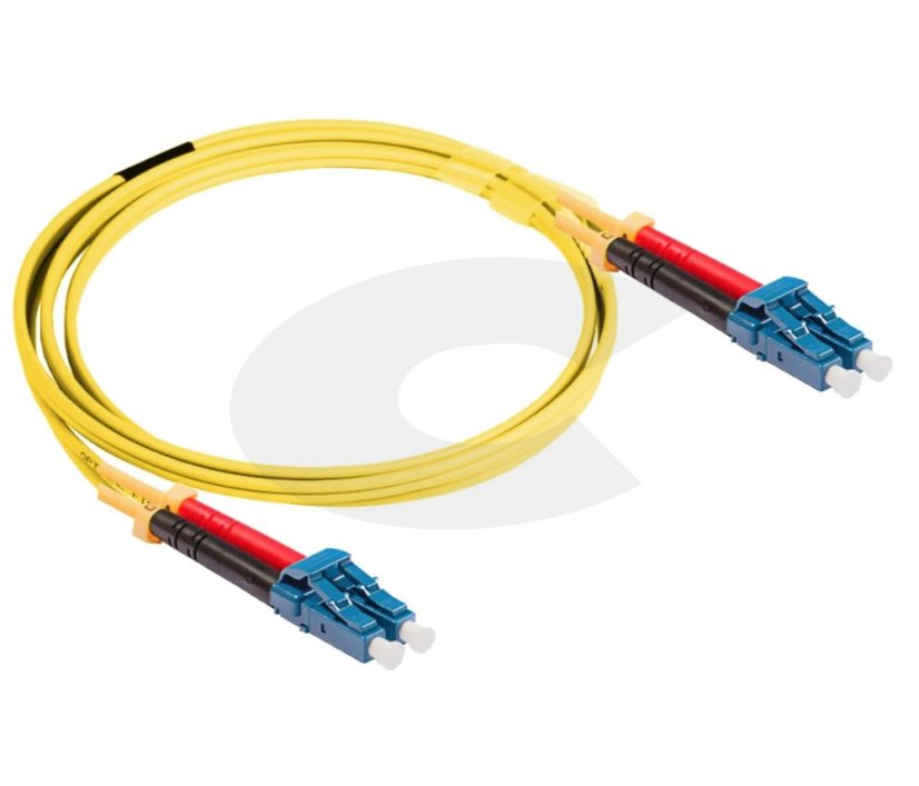 Optický patch kabel LC-LC 9/125 OS2 - Délka: 10m