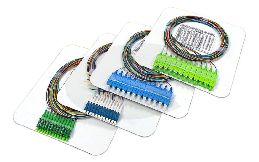 Barevná sada pigtailů