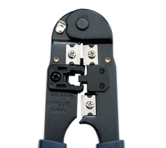 Hanlong® krimpovací kleště HT-2096C kovové jednoduché 6p6c (RJ11, RJ12), detail