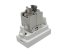 Parapetní zásuvka pro 1 keystone modul 22,5x45mm s prachovou krytkou s keystone Parapetní zásuvka pro 1 keystone modul 22,5x45mm s prachovou krytkou s keystone