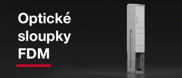 Sloupkové rozvaděče pro distribuci optické sítě