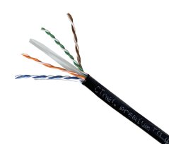 CTnet kabel UTP cat.6 drát PE venkovní jednoplášť, 305m
