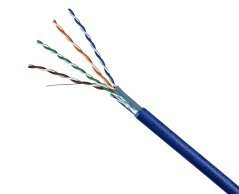 CTnet kabel FTP cat.5e, drát, LSZH CTnet kabel FTP cat.5e, drát, LSZH