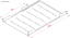 RAX-UP-550-A1 - 19“ Fachboden perforiert 1U 550mm