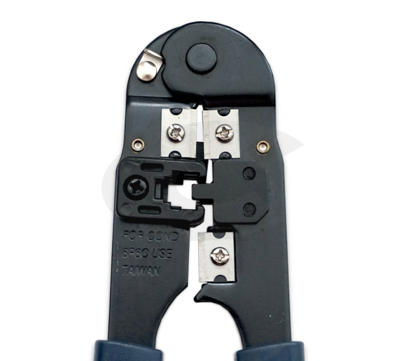Hanlong® krimpovací kleště HT-2096C kovové jednoduché 6p6c (RJ11, RJ12), detail