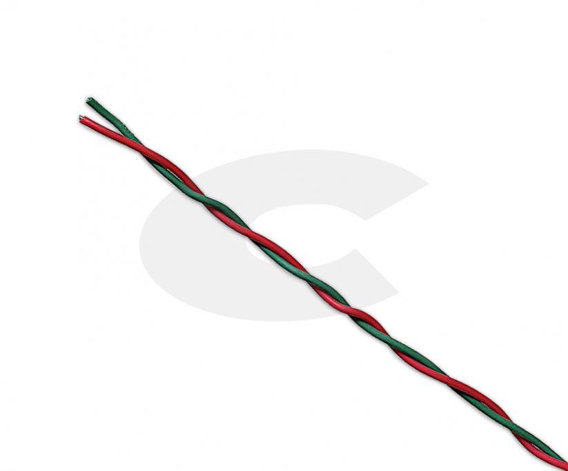 jednopárový kabel 1x2x0,5mm